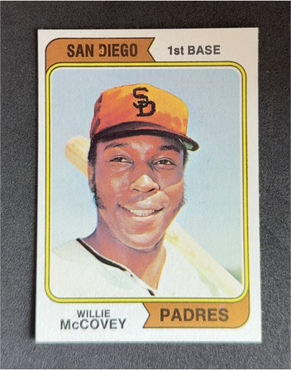 1974 Topps #250 Willie McCovey — front