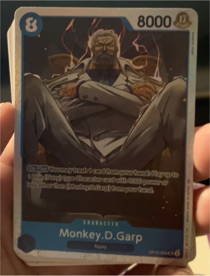 2023 One Piece OP12-056 Monkey.D.Garp Legacy of the Master — front