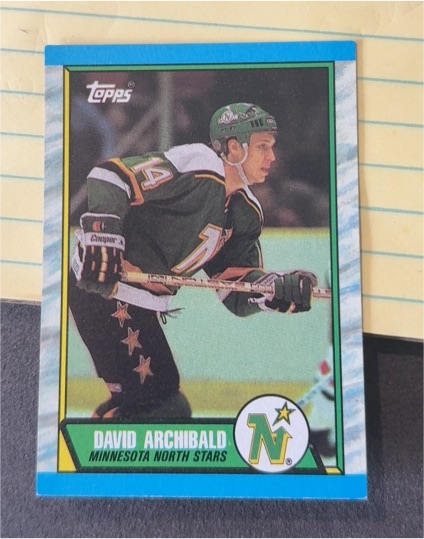 1989-90 Topps #10 David Archibald — front