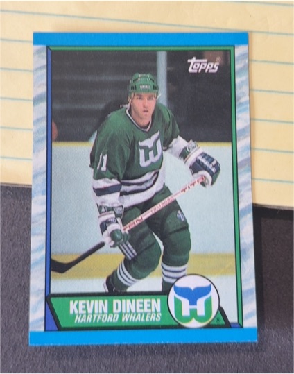 1989-90 Topps #20 Kevin Dineen — front