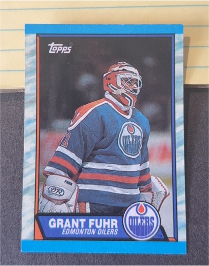1989-90 Topps #192 Grant Fuhr — front