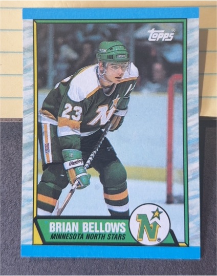 1989-90 Topps #177 Brian Bellows — front