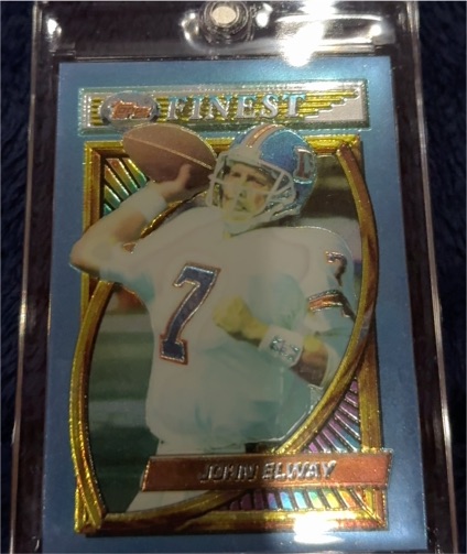 1994 Topps Finest #119 John Elway — front