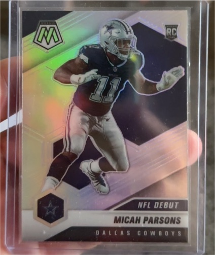 2021 Panini Mosaic #257 Micah Parsons — front