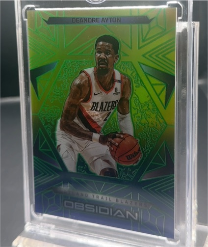 2024-25 Panini Obsidian #117 Deandre Ayton — front