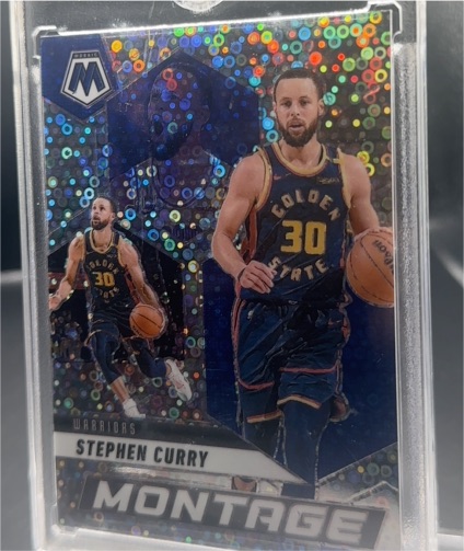 2020 Panini Mosaic Montage Stephen Curry — front