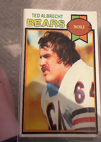 1979 Topps Football #72 Ted Albrecht — front