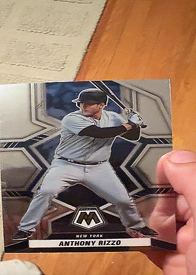 2022 Panini Mosaic #143 Anthony Rizzo New York Yankees — front