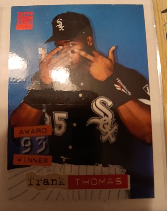 1994 Topps Stadium Club #285 Frank Thomas — front