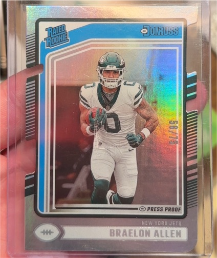 2024 Donruss #306 Braelon Allen — front