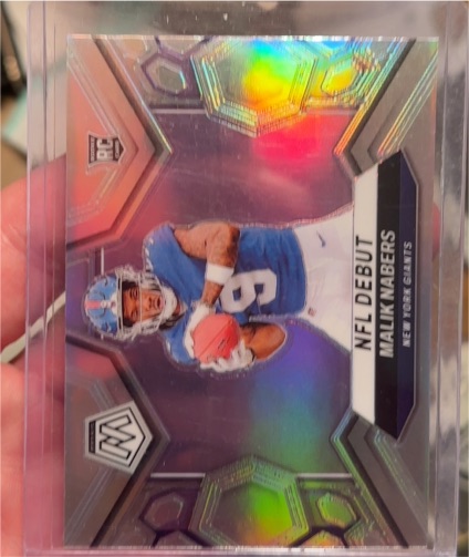 2024 Panini Mosaic NFL Debut #284 Malik Nabers — front