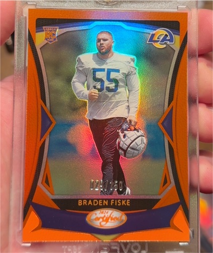 2024 Panini Certified #130 Braden Fiske — front