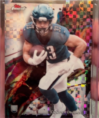 2024 Topps Finest #54 Cooper DeJean Rookie — front