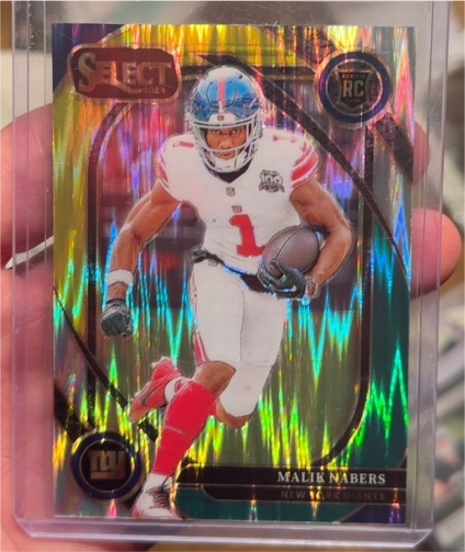 2024 Panini Select #220 Malik Nabers — front