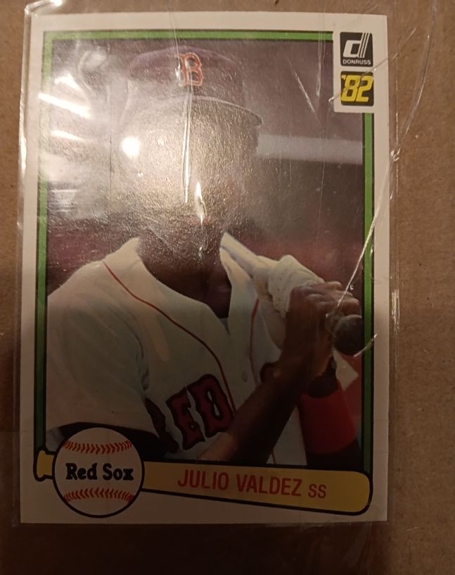 1982 Donruss #560 Julio Valdez — front