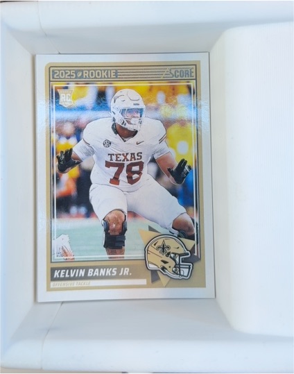 2025 Panini Score #23 Kelvin Banks Jr. — front