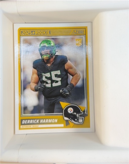 2025 Panini Score #81 Derrick Harmon — front