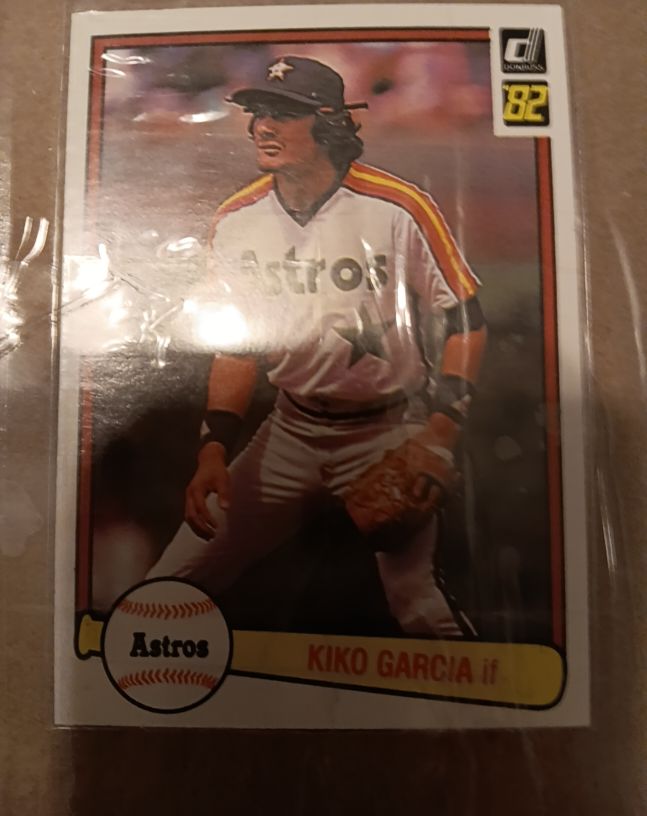 1982 Donruss #470 Kiko Garcia — front