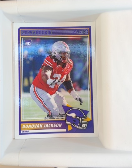 2025 Panini Score #90 Donovan Jackson — front