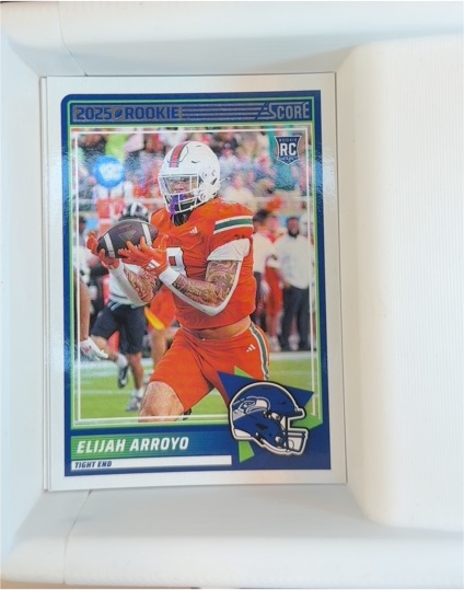 2025 Panini Score #50 Elijah Arroyo — front