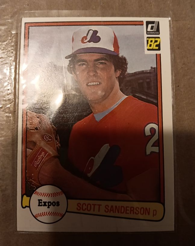 1982 Donruss #288 Scott Sanderson — front