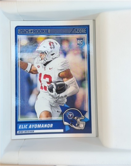 2025 Panini Score #5 Elic Ayomanor — front