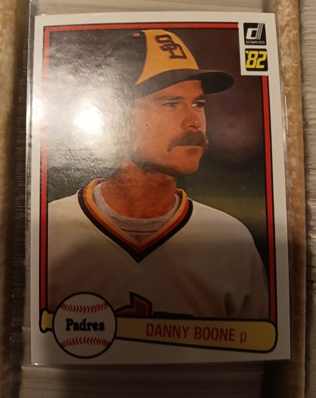 1982 Donruss #187 Danny Boone — front