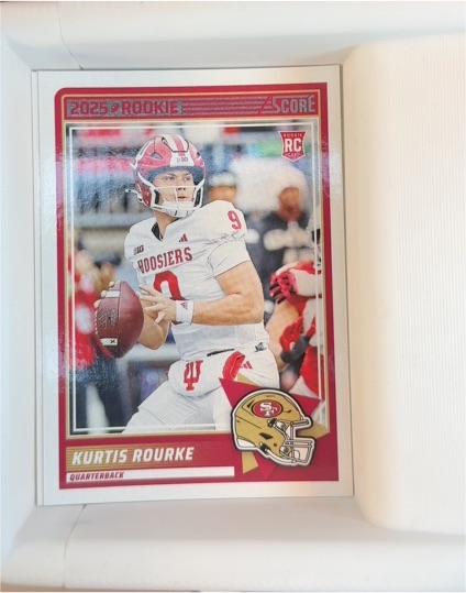 2025 Panini Score #82 Kurtis Rourke — front