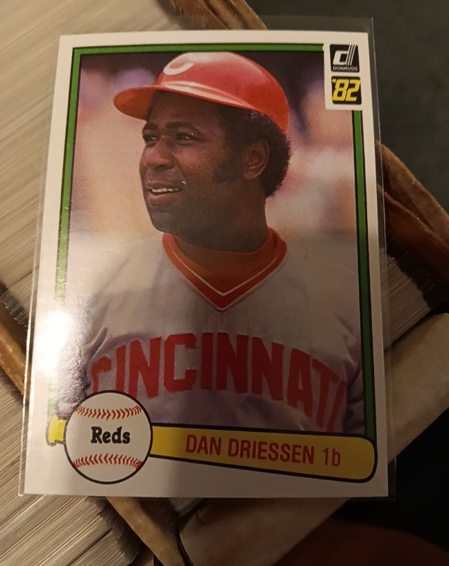 1982 Donruss #248 Dan Driessen — front