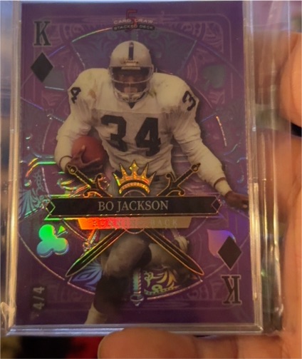 2023 Wild Card Stacked Deck #K34 Bo Jackson — front
