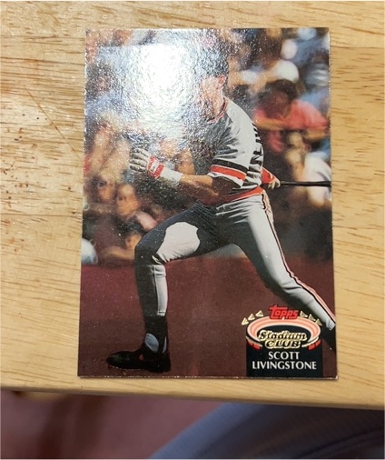 1992 Topps Stadium Club # 7 Scott Livingstone — front