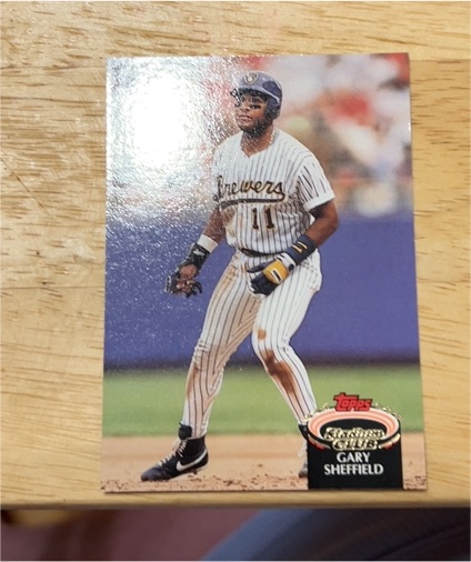 1992 Topps Stadium Club #309 Gary Sheffield — front