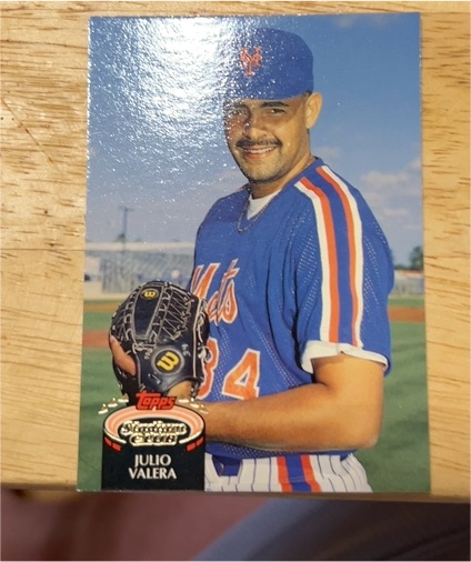 1992 Topps Stadium Club #304 Julio Valera — front