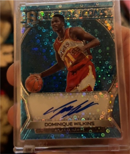 2017-18 Panini Spectra Global Icons #GI-DWL Dominique Wilkins — front