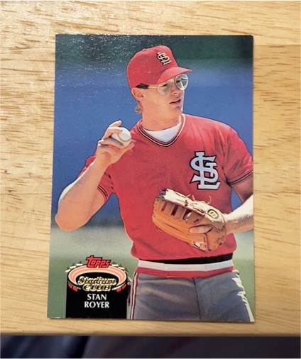 1992 Topps Stadium Club #251 Stan Royer — front