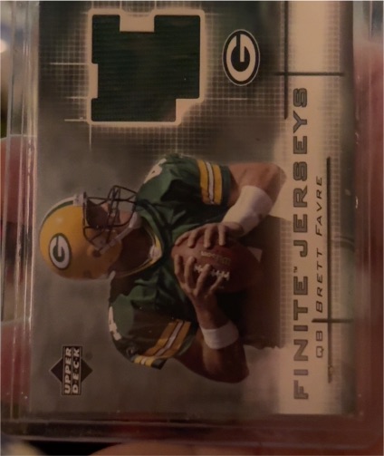 2003 Upper Deck Finite Jerseys #FJ-BF Brett Favre — front