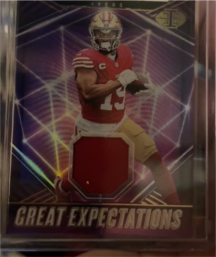 2023 Panini Illusions Great Expectations #GE-DSA Deebo Samuel — front