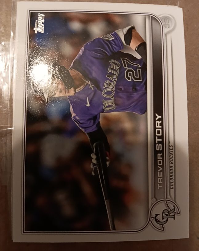 2022 Topps #260 Trevor Story — front