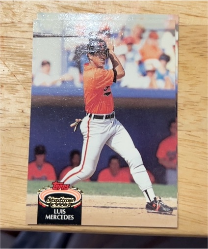 1992 Topps Stadium Club #64 Luis Mercedes — front
