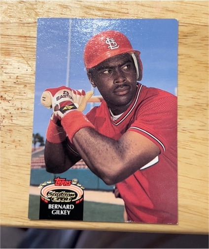 1992 Topps Stadium Club #234 Bernard Gilkey — front