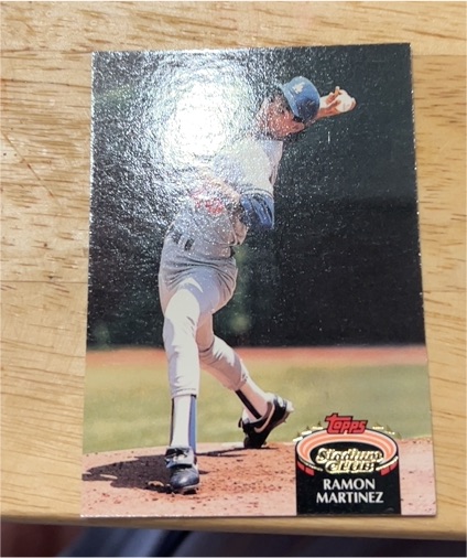 1992 Topps Stadium Club #207 Ramon Martinez — front