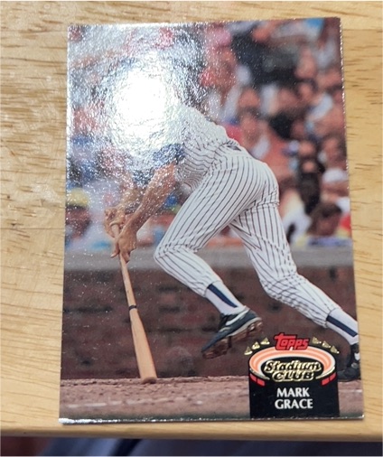 1993 Topps Stadium Club Mark Grace — front