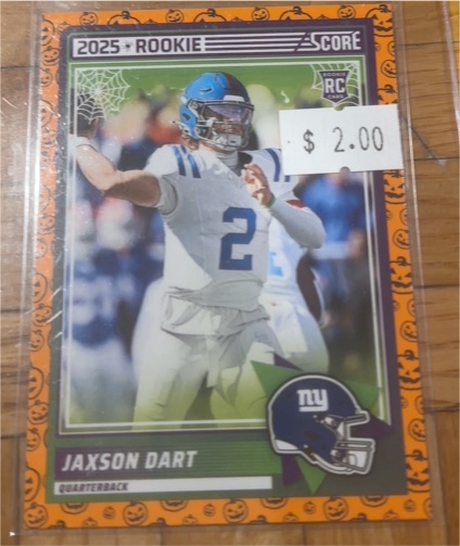 2025 Panini Score A Treat #35 Jaxson Dart — front