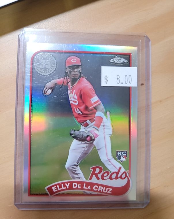 2024 Topps Chrome 1989 Topps Baseball #89CB-11 Elly De La Cruz — front