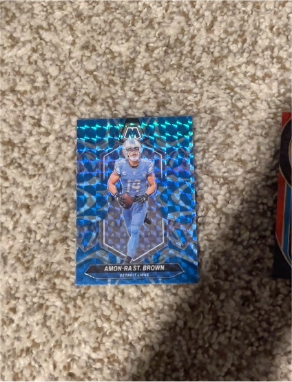 2024 Panini Mosaic #74 Amon-Ra St. Brown — front