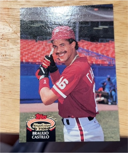 1992 Topps Stadium Club #124 Braulio Castillo — front