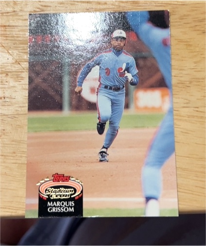 1992 Topps Stadium Club #120 Marquis Grissom — front