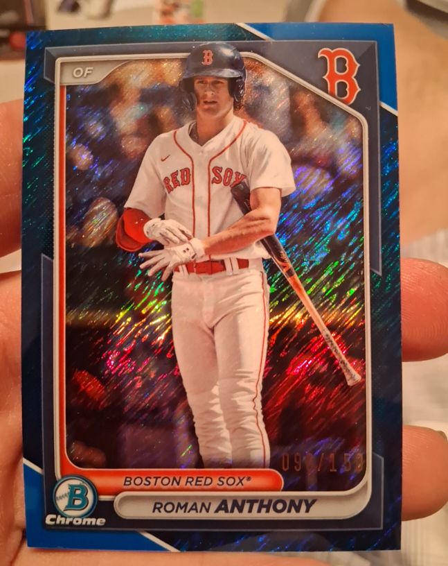 2024 Bowman Chrome Prospects #BCP-22 Roman Anthony — front