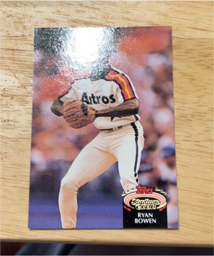 1992 Topps Stadium Club #101 Ryan Bowen — front