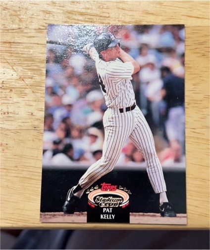 1992 Topps Stadium Club #89 Pat Kelly — front